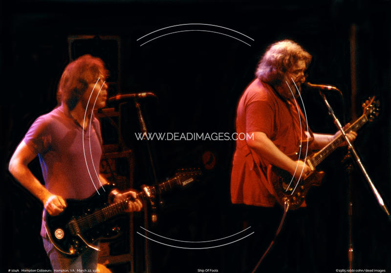 Bob Weir, Jerry Garcia - March 22, 1985