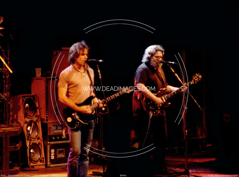 Bob Weir, Jerry Garcia - March 24, 1985
