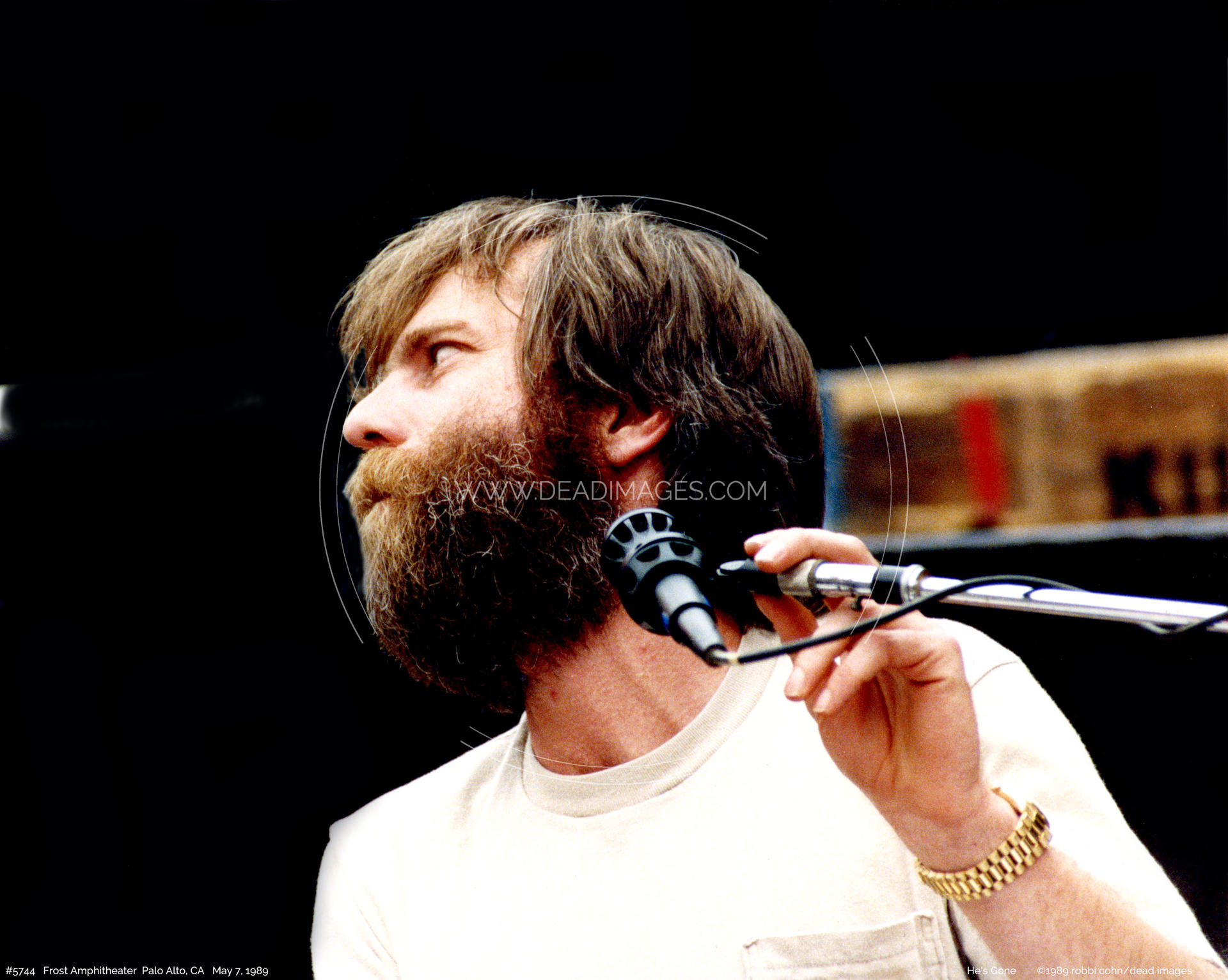 Brent Mydland - May 7, 1989 - Palo Alto, CA | Dead Images