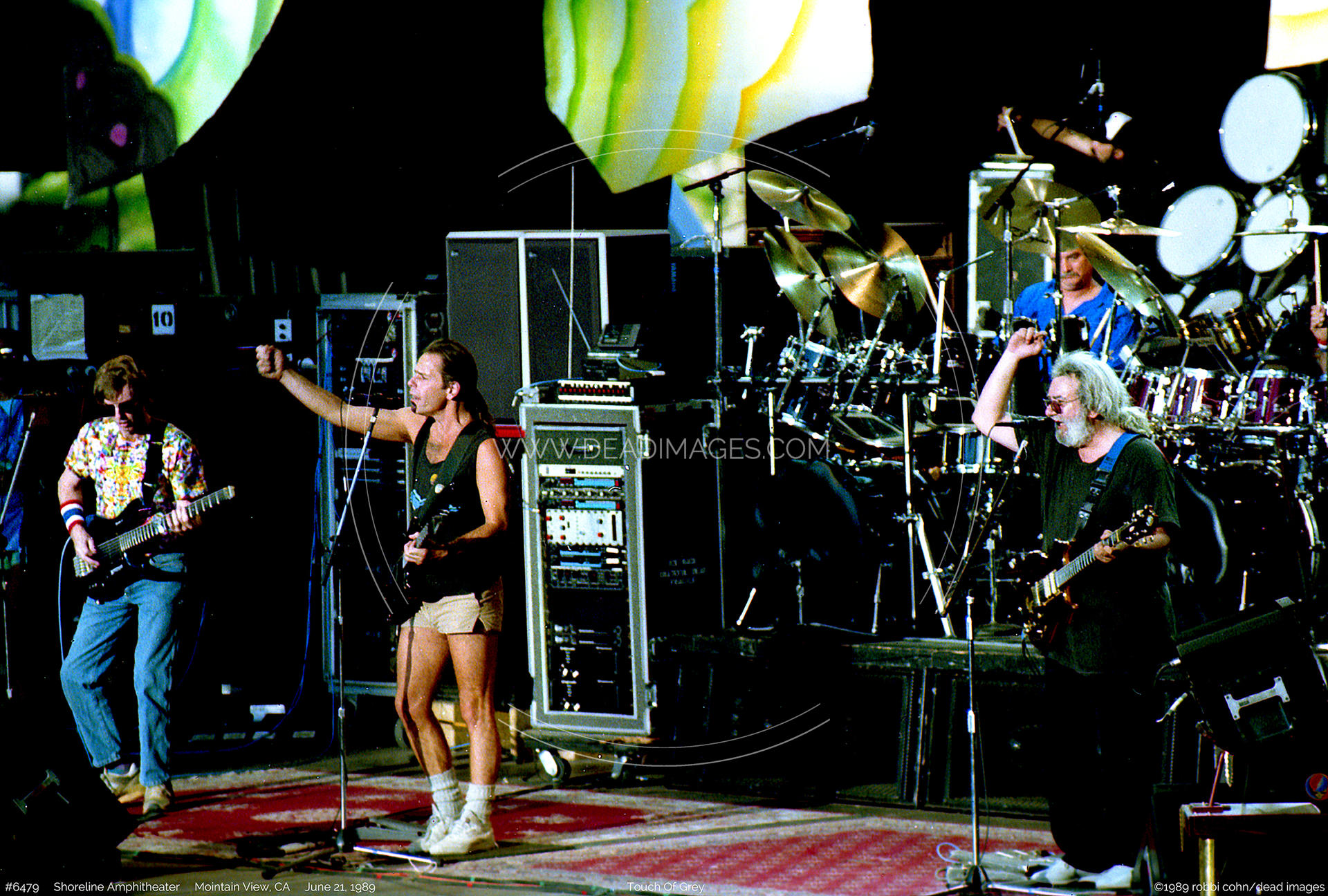 Grateful Dead - June 21, 1989 - Mountain View, CA | Dead Images